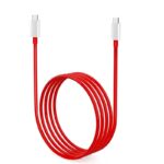 Type-C To Type-C Cable For Tata Tigor XZ Plus Leatherette Pack CNG Original USB Data & Charging Cable PD Dash WRAP Fast Charging 60W High Speed QC 3.0 Cable (Red, 4Amp, SH.K3) - Image 2