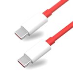 Type-C To Type-C Cable For Tata Tigor XZ Plus Leatherette Pack CNG Original USB Data & Charging Cable PD Dash WRAP Fast Charging 60W High Speed QC 3.0 Cable (Red, 4Amp, SH.K4) - Image 2