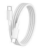 Type-C To Type-C Cable For Tata Tigor XZ Plus Leatherette Pack CNG Original USB Data & Charging Cable PD Dash WRAP Fast Charging 60W High Speed QC 3.0 Cable (White, 4Amp, SH.K7) - Image 2