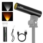 ULANZI LM07 Photography Torch LED Video Light 2000K-5500K Bi-Colour Temperature 4 Brightness Levels 2000mAh Battery 187g Portable Zoomable Light for Night Vision Photography Camping Hunting - Image 2