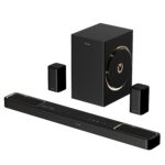 ULTIMEA 5.1.2ch Sound Bar with Dolby Atmos, Surround Sound System for TV with 2 Surround Speakers, Sound Bar for Smart TV, Soundbar with Subwoofer for Home Theater, BT 5.4, HDMI eARC, Skywave F40 Boom - Image 2