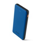 URBN 10,000mAh Ultra Slim Power Bank with Type C Input/Output - Dual Port, 12W Fast Charging, 4-Layer Circuit Protection BIS Certified 6 Months Warranty Made in India Free Type C Cable - Bright Blue - Image 2