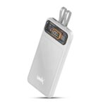 Unix UX-1513 10000mAh Slim Power Bank with Fast Charging | Dual USB Output, Type-C Input/Output, Digital Display | Multi-Layer Protection – Portable Battery Backup for iPhone, Android - (White) - Image 2