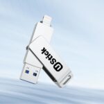 Ustick MFi Certified 128 GB 3.0 USB Flash Pen Drive with Micro USB, Type-C for iOS & Android Compatible with iPhone, iPad, Android, PC and More Devices - Image 2