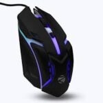 Uzi Gamin Gaming Mouse, Wired, RGB LED Lighting, Ergonomic Design - Image 2