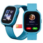 Vibez Smart Watch for Kids – SIM Card, 4G Voice Calling, GPS Location Tracker, Voice Chat, Video Call, Geo-Fencing, SOS Emergency, Health Monitoring Baby Smartwatch & Parental Control (Miracle, Blue) - Image 2
