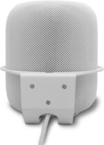 Wall Mount Made for Home Pod, Sturdy Metal Made Mount Stand Holder Compatible Home Pod Smart Speaker. (White) - Image 2