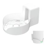 Wall Mount for Bangcheer-, Deco X20 X60 X50 X55 WiFi 6 Wall Mount Bracket with Cable Organizer, Home Mesh WiFi System, Heavy Duty Bracket Holder Space Saving Router Wall Holder (White-1 Pack) - Image 2