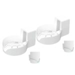Wall Mount for TP-Link, Deco X20 X60 X50 X55 WiFi 6 Wall Mount Bracket with Cable Organizer Home Mesh WiFi System, Sturdy Bracket Holder Space Saving TP-Link Router Wall Holder(2Pack) - Image 2