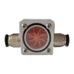 Water Flow Indicator Water Cooling System Kit for Engraving Machine Computer TypeA 8mm - Image 2