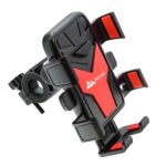 WeCool B3 360° Rotational Mobile Holder for Bike with One-Click Locking,Secure Grip Design,Mobile Stand for Bike Handle with Cushioning Pads,Phone Holder for mounting map and GPS Navigation Devices - Image 2