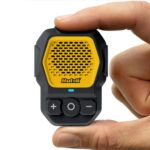 Wearable Bluetooth Speaker, Clip-On Wireless Jobsite Pro Water-Resistant Portable Speaker (Non-Magnetic), Built-in Mic for Hands-Free Music/Calls, Bluetooth Speaker (Yellow) - Image 2