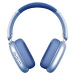 Wentronic Y01 Wireless Over Ear Headphones, Noise Canceling Bluetooth 5.3 Headphones with Microphones,Hi-Res Audio,48H Playtime,Foldable,Breathable Soft Earpads for iOS/Android/Samsung/PC-Blue - Image 2