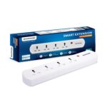 WiFi +BLE Smart Power Strip Extension Powered by Jio IoT | 4 Sockets | 10A | No Hub Required | Energy Monitoring | Compatible with Alexa & Google Assistant - Image 2