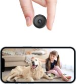 WiFi Spy Camera 360° Security Camera for Home Outdoor High HD Spy Magnet Mini Spy WiFi Magnetic Live Stream Night Vision IP Wireless 1080P Audio Video Hidden CCTV Magne (1) - Image 2