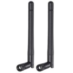 Wireless Antenna - 5dBi 2.4GHz Single Band WiFi Antenna, Boost Bluetooth Audio Range, Adopt for Home Office Wireless Network Router/IP Camera/Wireless Range Extender - 2 Pack (RP-SMA Male) - Image 2