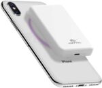 Wireless Power Bank 10,000mAh with Type-C & USB-A Ports, 25W Fast Charging, Compatible with 12+ and Android Devices – White - Image 2