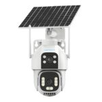 XUGA-Cybernautt Premium Series X20A Duo 4+4MP 4G SIM Based Wireless Outdoor CCTV Camera |Solar Powered | Color Night Vision | Motion Detection | Weatherproof | Supports 256GB SD - Image 2