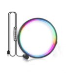YHK RGBIC DIY Decorative Ambient Light Smart WIFI Bluetooth APP Control Dimmable for The Game Room Bedroom Wifi Desk Lamp Compatible with Alexa - Image 2