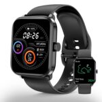 YoYoFit Smart Watch for Men Women, GPS Built-in, Bluetooth Calling, Heart Rate & Sleep Health Monitor, Stress Manage, IP68 Waterproof, 100+ Sports Mode, Smartwatch for Android & iPhone, Black - Image 2
