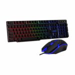 ZEBION Sensei Wired Gaming Keyboard Mouse Combo with RGB Lights, The Backlit Keys are Bright and Sharp, Adjustable DPI with Color Changing RGB Light, Durable Body, 1 Year Warranty - Image 2