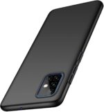 ZEDN Mobile Back Case Cover for Samsung Galaxy A71, Sm-A715F/Ds, Sm-A715F/Dsn, Sm-A715F/Dsm Mobile Back Cover (Silicone Case|CameraProtection|Black SC1011) - Image 2