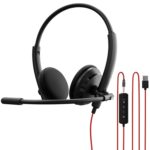 Zebronics 2.8m Wired Headphones, 27mm Drivers, Adjustable Mic, 3.5mm Jack, Detachable USB Cable, Adjustable Headband, Media/Volume Control, Compatible with Laptop/PC/Mobile/Tablet (VCX 101) - Image 2
