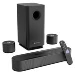 Zebronics 550W Soundbar with Dolby Atmos, DTS X, 5.1 CH, 13.33cm Wireless Subwoofer & Rear Satellites, LED Display, BT v5.3, HDMI eARC, Wall Mountable, Matte Finish, Remote Control (Juke Bar 9710C) - Image 2