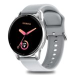 Zeorgia Vision 1.3” HD Display Smartwatch with Bluetooth Calling | Metal Body, Fitness & Sleep Tracker, 100+ Sports Modes, IP67 Waterproof | Compatible with Android & iOS (Silver) - Image 2