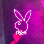 Zesta Playboy Room Decor Lights Strip Light/Home Decor Lights For Living Room Decor/Bedroom Wall Decor/Gaming Room Accessories/Pink Neon Lights for Wall - Image 2