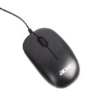 acer Wired Optical Mouse | 1600 DPI Precision | Plug & Play USB | Smooth Scroll Wheel | 3 Million Click Life | Lightweight Ergonomic Design | Windows & Mac Compatible – Black - Image 2