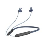 amazon basics in-Ear Wireless Neckband with Mic, Up to 22 Hours Play Time, Bluetooth 5.1, Voice Assistance, Noise Cancellation, IPX4 Water-Resistance, Magnetic Earbuds (Blue) - Image 2