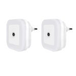 ketmart 0.5W Led Plug in Smart Night Lamp with Automatic Sensor LED Night Light Lamp, Daylight White, Plug(Pack_2) - Image 2