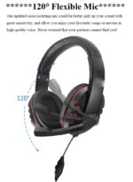 smars® GM-002 3.5mm Wired Headphones Gaming/Gamer Headset Game Earphones with Microphone Volume Control for PS4 Gaming Play 4 X Box One PC Headphones - Image 2