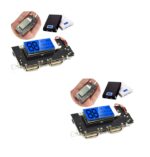 xcluma Dual USB 5V 1A 2.1A Mobile Power Bank 18650 Battery Charger PCB Module Board (Pack of 2) - Image 2